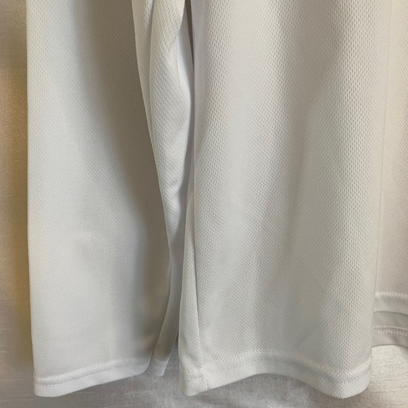 Nike Dri-Fit Advantage Long Sleeve Top White Adult Lg - Picture 8 of 10